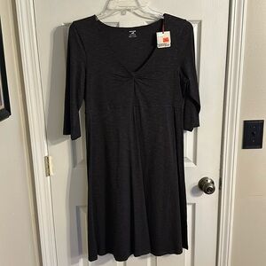 NWT-Horny Toad brown dress, size L.